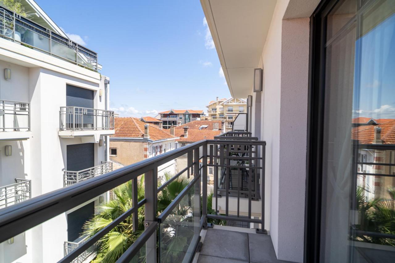 L'Andalou - Bel Appartement Standing Avec Terrasses En Plein Coeur DArcachón Exterior foto